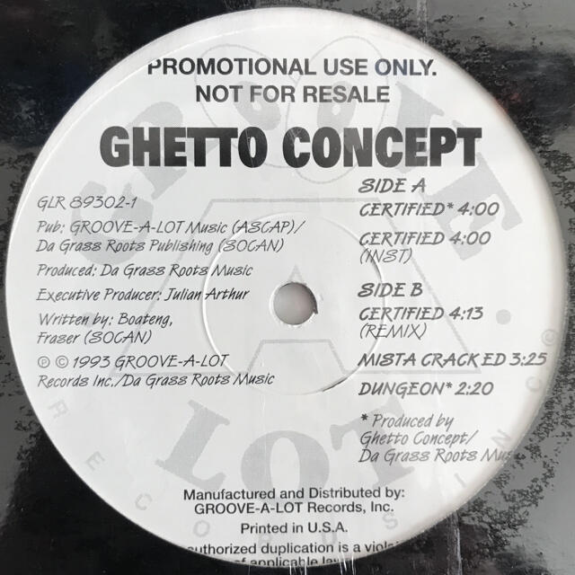 Ghetto Concept - Certified ②rap