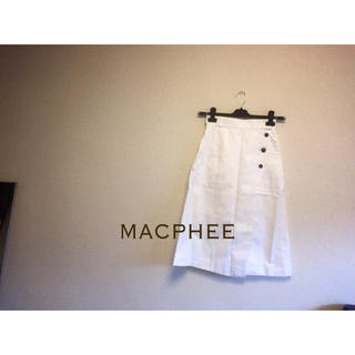 トゥモローランド(TOMORROWLAND)のMACPHEE☆スカート(ひざ丈スカート)