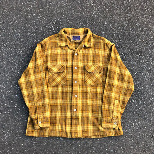 60s 70s pendleton ペンドルトン ウールシャツ usa製