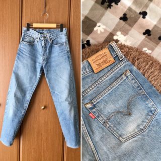 ドゥーズィエムクラス(DEUXIEME CLASSE)の希少 80’sLevi's 626 ハイウエスト テーパードデニムパンツ(デニム/ジーンズ)