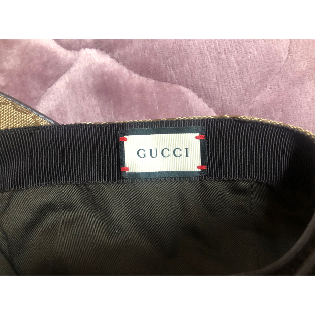 Gucci(グッチ)の【らいむにだ様専用出品】GUCCI GGキャンバス ベースボールキャップ 帽子 メンズの帽子(キャップ)の商品写真