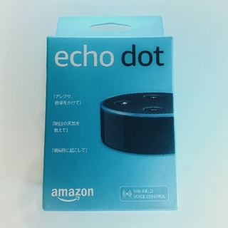 エコー(ECHO)の【最終値下げ】Echo Dot  第2世代 ブラック(スピーカー)