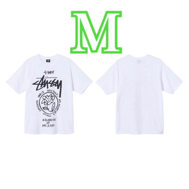 stussy MARC JACOBS tee M