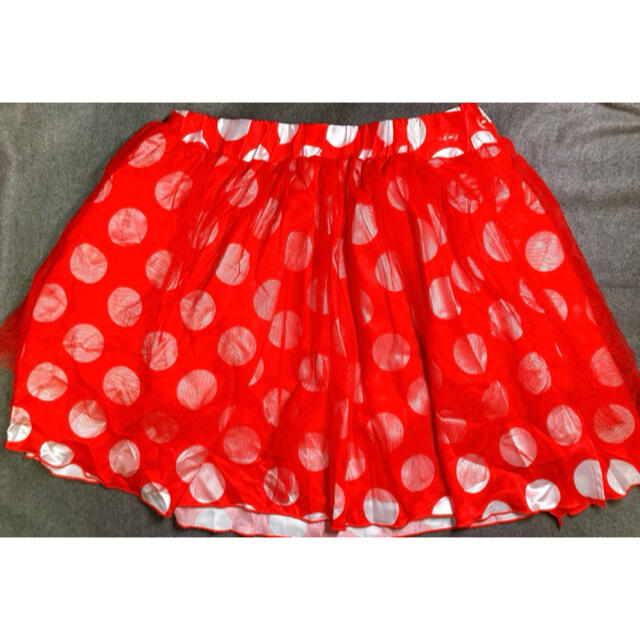 Disney ディズニーランド公式 ミニーちゃんのスカート 赤水玉の通販 By りよんs Shop ディズニーならラクマ