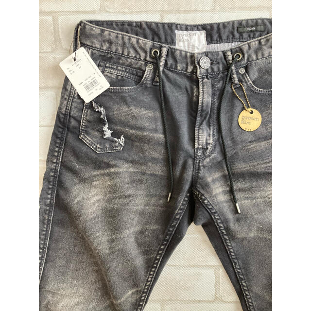 TAVERNITI SO JEANS(タヴァニティソージーンズ)の新品　TAVERNITI SO JEANS   ダメージデニム ジーンズ　パンツ メンズのパンツ(デニム/ジーンズ)の商品写真