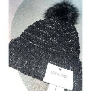 カルバンクライン(Calvin Klein)のカルバンクライン ニット帽(ニット帽/ビーニー)