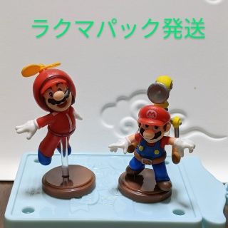 フルタセイカ(フルタ製菓)のチョコエッグ☆　プロペラマリオ　マリオ＆ポンプ(キャラクターグッズ)