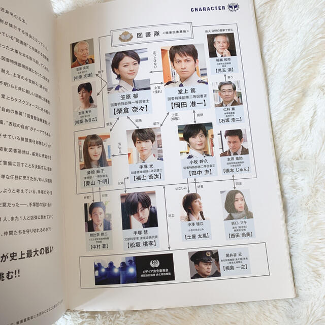 V6 岡田准一 主演映画 図書館戦争 パンフレット V6 岡田准一 主演映画 図書館戦争 パンフレット