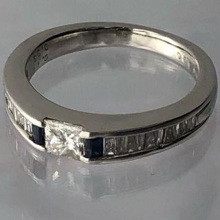 プリンセスカット💎ダイヤモンド💍リング　お値下げ中(リング(指輪))