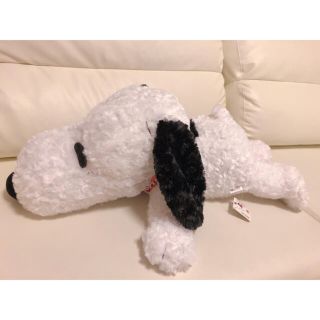 スヌーピー(SNOOPY)のスヌーピー 特大 ぬいぐるみ タグ付き(キャラクターグッズ)