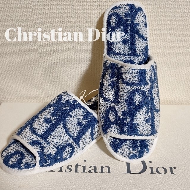 Christian Dior(クリスチャンディオール)のChristian Dior ルームシューズ インテリア/住まい/日用品のインテリア小物(スリッパ/ルームシューズ)の商品写真