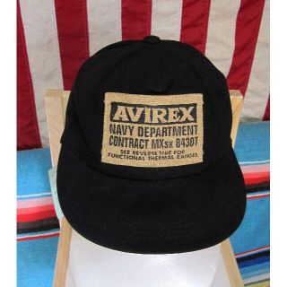 アヴィレックス(AVIREX)の90's アビレックス オールド Navy キャップ　送料込(キャップ)