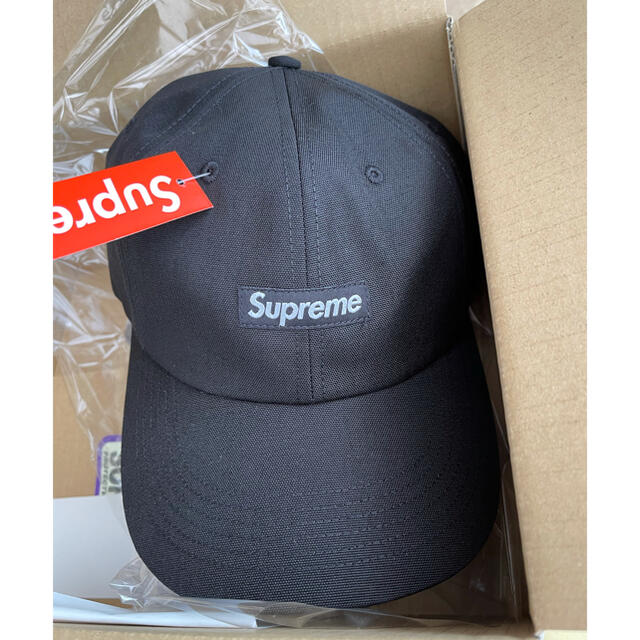 supreme CORDURA smlie box logo cap BLACK