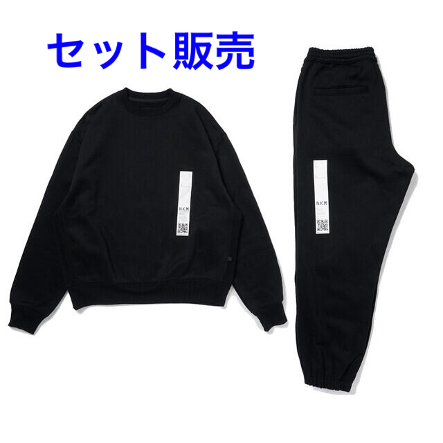 so nakmeguro スウェット　black