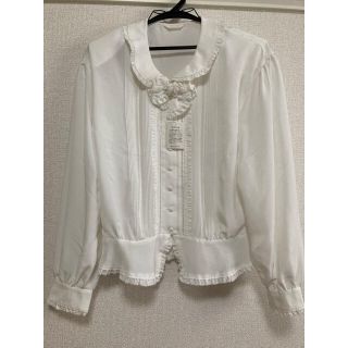 ピンクハウス フリルブラウス シャツ/ブラウス(レディース/長袖)の通販