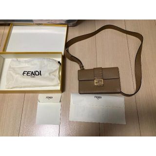 フェンディ(FENDI)の（大特価・期間限定）FENDI（フェンディ）バゲット スリム クラッチ(ショルダーバッグ)