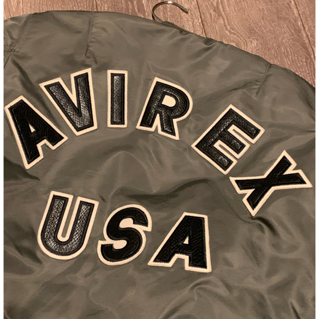 MOUSSY×AVIREX コラボ MA-1 ジャンパー