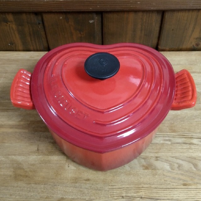 LE CREUSET ル・クルーゼ鍋❣️ ハート型 2L - 鍋/フライパン