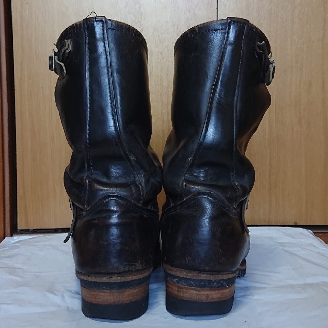 REDWING(レッドウィング)の茶芯♪レッドウィングPT83黒エンジニアリングブーツ2268 メンズの靴/シューズ(ブーツ)の商品写真