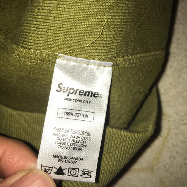 Supreme(シュプリーム)の2017 ss sleeve patch hoodie アームロゴ メンズのトップス(パーカー)の商品写真