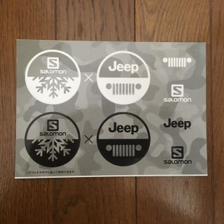 サロモン(SALOMON)のSalomon x JEEP ステッカー(アクセサリー)