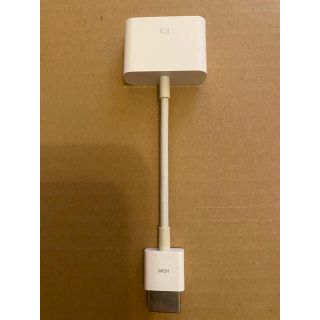 アップル(Apple)のApple 純正　HDMI-DVI アダプター(PC周辺機器)