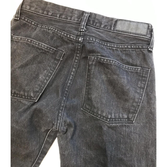 DENIME(ドゥニーム)のリゾルト林　zabou別注　ブラックジーンズ　w29 メンズのパンツ(デニム/ジーンズ)の商品写真