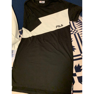 フィラ(FILA)のフィラ  FILA 黒　Tシャツ(Tシャツ(半袖/袖なし))