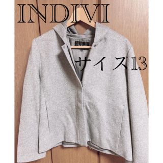 インディヴィ(INDIVI)のINDIVI ショートコート　サイズ13(ピーコート)