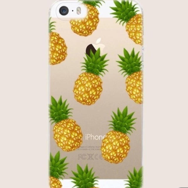 iPhoneケース 🍍パイナップル スマホ/家電/カメラのスマホアクセサリー(iPhoneケース)の商品写真