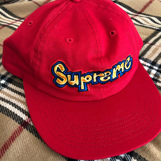 Supreme × Mark Gonzalez 6-Panel Cap Red