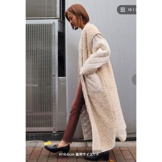 アメリヴィンテージ(Ameri VINTAGE)のEMODA  ロングコート　美品(ロングコート)