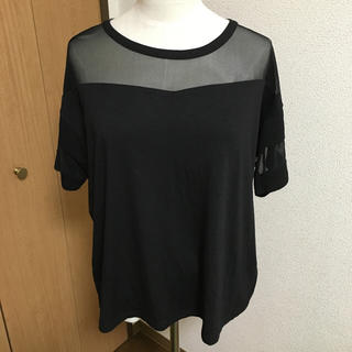 アンビー(ENVYM)の透けシフォン⭐️ゆるTシャツ(Tシャツ(半袖/袖なし))