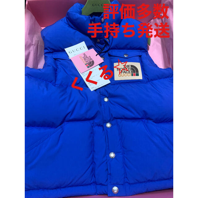 Gucci(グッチ)のGUCCI  THE NORTH FACE ダウンベスト メンズのジャケット/アウター(ダウンベスト)の商品写真