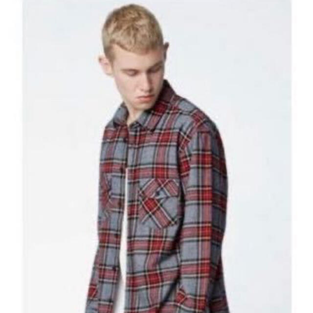 FEAR OF GOD(フィアオブゴッド)のfear of god chek shirt Mサイズ　サイドスリット　チェック メンズのトップス(シャツ)の商品写真