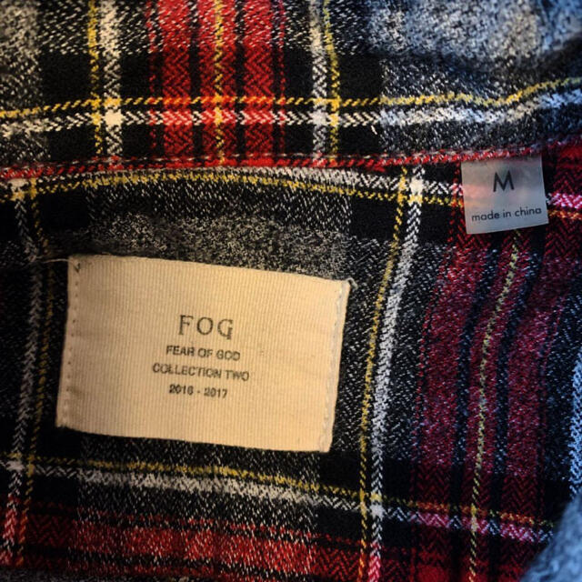 FEAR OF GOD(フィアオブゴッド)のfear of god chek shirt Mサイズ　サイドスリット　チェック メンズのトップス(シャツ)の商品写真