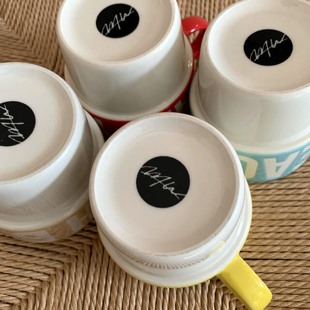 専用⭐︎WTW⭐︎ダブルティー スタッキング マグカップ 4個セット