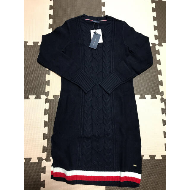 TOMMY HILFIGER(トミーヒルフィガー)のTOMMY HILFIGER ニットワンピース レディースのワンピース(ひざ丈ワンピース)の商品写真