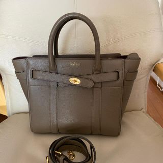 マルベリー(Mulberry)のマルベリー MINI ZIPPED BAYSWATER 美品(ショルダーバッグ)