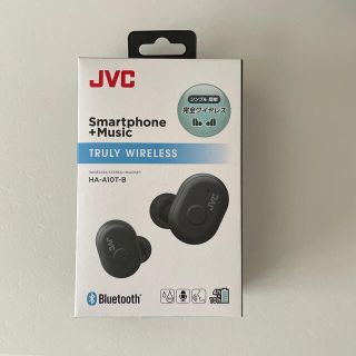 ケンウッド(KENWOOD)の【新品・未使用】bluethoothイヤホン　JVC HA-A10T-A(ヘッドフォン/イヤフォン)