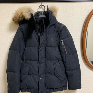 バーバリーブラックレーベル(BURBERRY BLACK LABEL)のバーバリーブラックレーベル　ファーダウンジャケット　ダウンベストSize:S(ダウンジャケット)