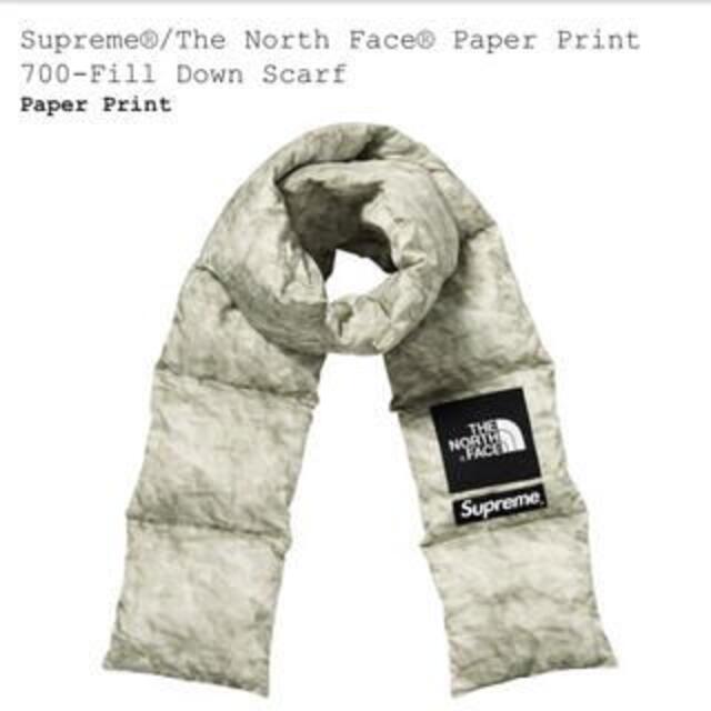 Supreme THE NORTH FACE Nuptse Down スカーフ