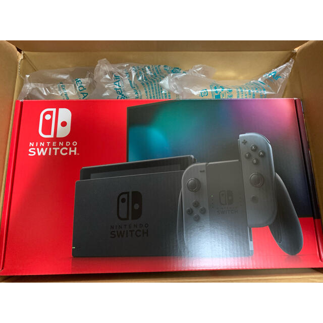 Nintendo Switch 本体 (ニンテンドースイッチ) グレー新品のサムネイル