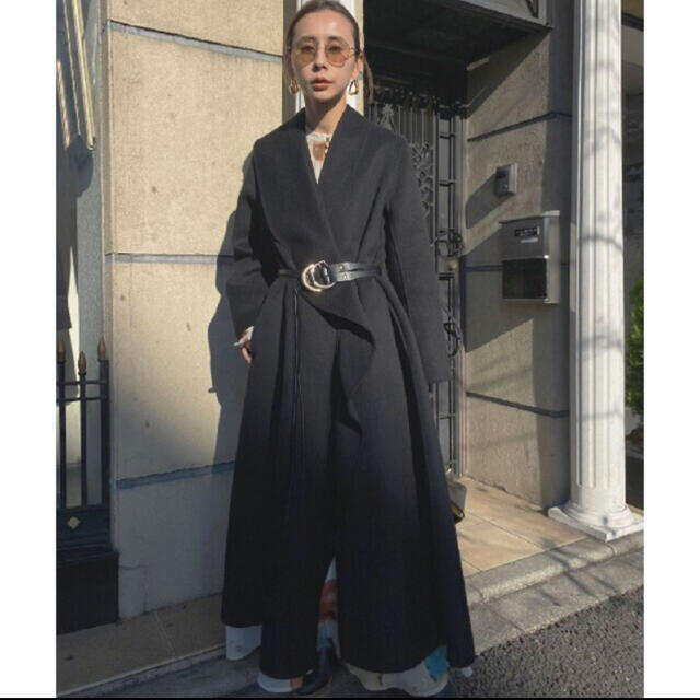 【美品】【人気】アメリ UNDRESSED FRILL COLLAR COAT