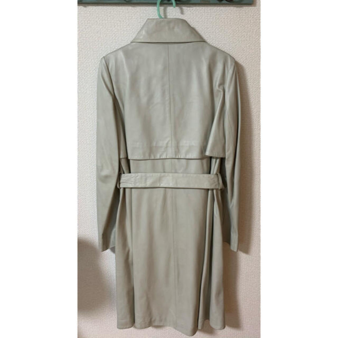 ☆未使用☆断捨離☆エディットフォールル☆ラムレザー トレンチコート