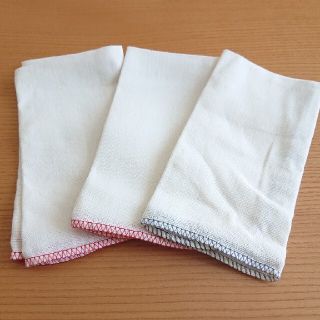 ムジルシリョウヒン(MUJI (無印良品))の無印良品 落ちワタふきん 三枚組(収納/キッチン雑貨)