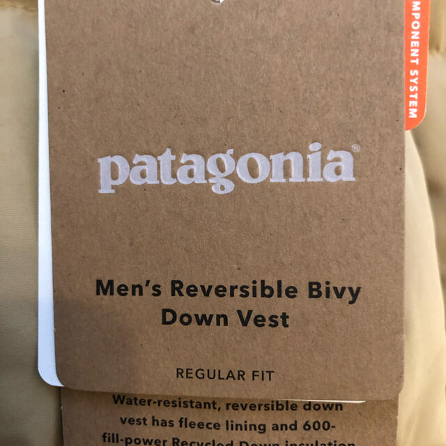 patagonia(パタゴニア)の希少　パタゴニア　リバーシブルダウンベスト メンズのジャケット/アウター(ダウンベスト)の商品写真