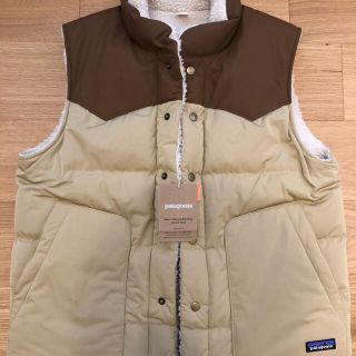 パタゴニア(patagonia)の希少　パタゴニア　リバーシブルダウンベスト(ダウンベスト)