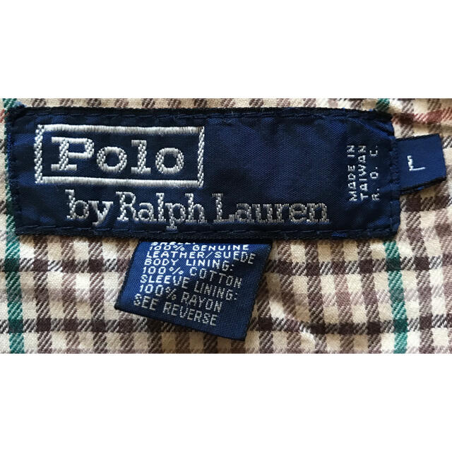 POLO RALPH LAUREN(ポロラルフローレン)の渋さ抜群 最高のエイジング ラルフローレン スウェード 本革 レザーコート L メンズのジャケット/アウター(レザージャケット)の商品写真