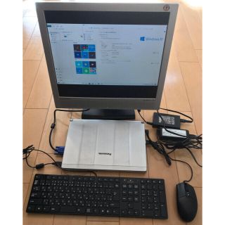 パナソニック(Panasonic)のNo.63 corei-3搭載PC + 17インチディスプレイ　+ キーボード(ノートPC)